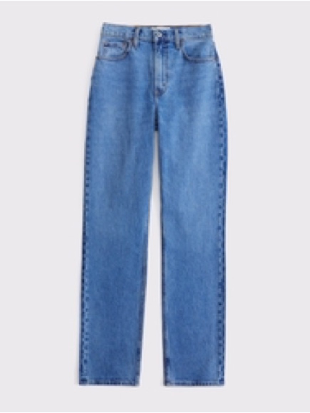 Abercrombie The 90s Straight Ultra High Rise